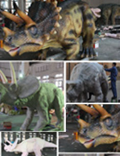 自貢仿真恐龍模型,機電昆蟲生產廠家,玻璃鋼雕塑模型定制,彩燈、花燈制作廠商,三合恐龍定制工廠